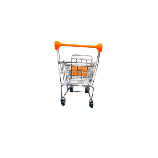 Mini Metal Supermarket Shopping Trolley