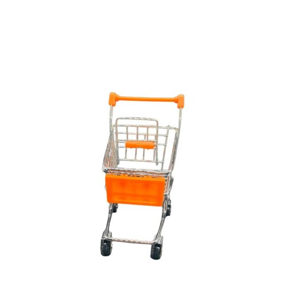 Mini Metal Supermarket Shopping Trolley